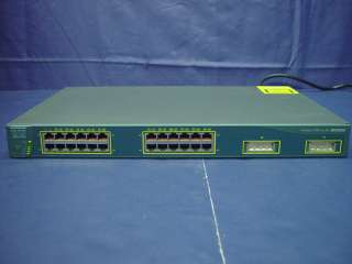 Cisco Catalyst 3500 Series XL Inline Power 24 Port Switch WS C3524 PWR 