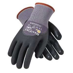  PIP 34 845 Gloves, Palm Coated,Charcoal,M,PR