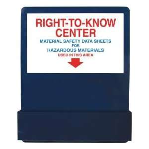   ZRS701 MSDS Center Board,30x24 In,Right To Know