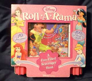 Disney Princess Roll A Rama Scavenger Hunt Book 2005  