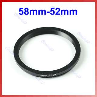  feedback contact us metal 58mm 52mm 58 52 mm 58 to 52 step down lens 