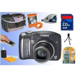  Canon Powershot SX100 IS + 2GB + Card Reader + AC/DC 