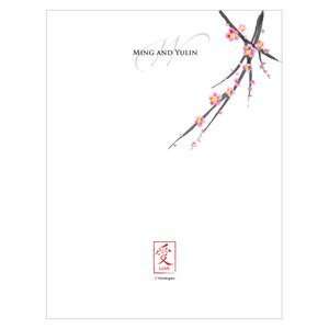  Cherry Blossom Note Card   Package of 24 