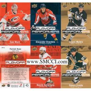 2009 / 2010 Upper Deck Hockey Playoff Performers Complete Mint 16 