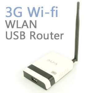  ALFA Portable Wireless 802.11N Router for AWUS036H/3G 
