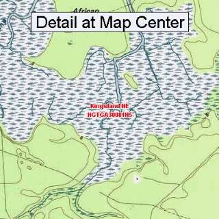   Map   Kingsland NE, Georgia (Folded/Waterproof)