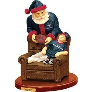  Houston Texans NFL Santas Gift Figurine Sports 