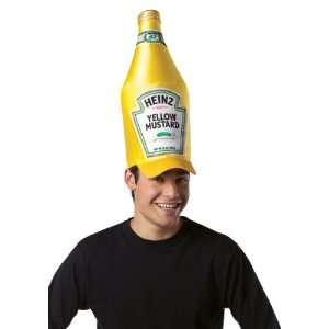 Lets Party By Rasta Imposta Heinz Classic Mustard Bottle Hat (Adult 
