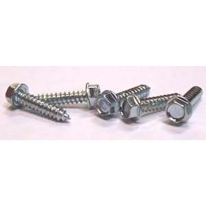  8 X 3/8 Self Tapping Screws Unslotted / Hex Washer Head 