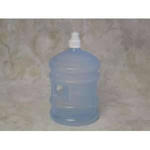    1/2 gallon PE bottle with white sports cap