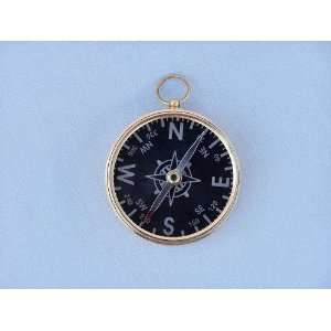  Black Faced Compass 3     Nautical Decorative Gift Solid Brass Home 