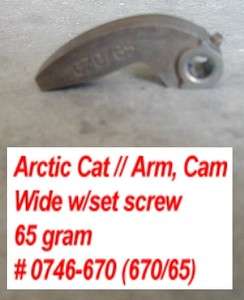 Arctic Cat Drive Clutch Cam Arms Weights # 0746 670 65 grams w/set 