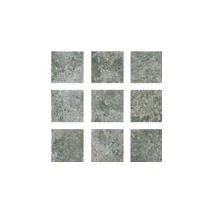 Flagstone 6 1/4 x 6 1/4 Mosaic Ceramic Floor Tile in Empress Green