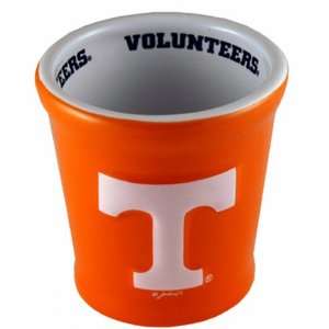  NCAA Tennessee Volunteers Ceramic Relief Shotglass T 