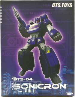 BTS 04 Sonicron Transformers Soundwave G1 Classic USA  