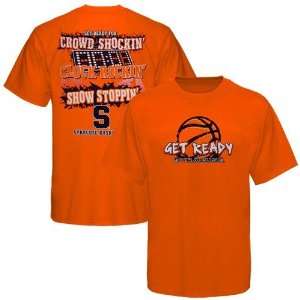 Syracuse Orange Orange Show Stoppin Basketball T shirt 
