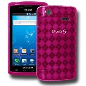  High Quality New Amzer Luxe Argyle Skin Case Hot Pink For 