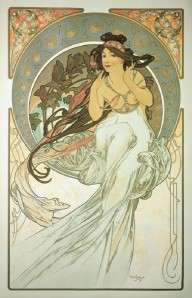 Official Alphonse Alfons Mucha NEW 2012 Calendar Art Nouveau Deco 
