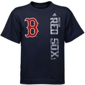  adidas Boston Red Sox Preschool Navy Blue The Loudest T 