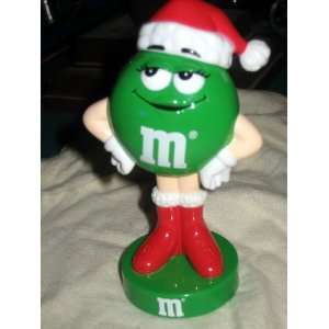  M&MS CANDY CHRISTMAS green bobble 