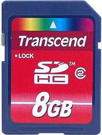 unit sonic sense package items 1 8gb sdhc memory card