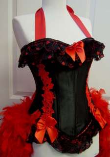 Moulin Rouge/Showgirl/Burlesque Feather Costume  