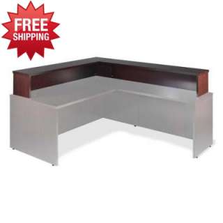 Lorell   87804   Reception Counter Add on   Wood Desk   LLR87804 