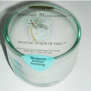  New   Special Moments Candle  Serene Tropical Rain Case 