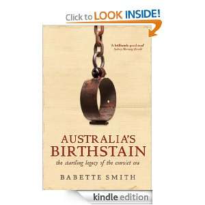 Australias Birthstain Babette Smith  Kindle Store