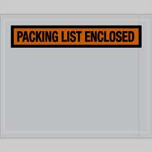Packing List Enclosed Envelopes 4.5x5.5 1000/case  