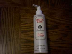 BURTS BEES RADIANCE FACIAL CLEANSER with royal jelly 6oz 99% natural 