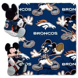Denver Broncos NFL 038 Mickey Hugger 50x40 Blanket 