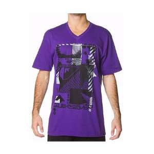  Quiksilver Palms T Shirt Xtra Large Purple [Apparel] [Apparel 