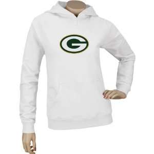 Reebok Green Bay Packers Womens Official Logo Patch Hoodie Medium 