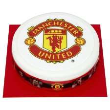 Football As. Prem League Manchester United Cake   Groceries   Tesco 