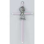 enlightened expressions 6 girl cross pink baby plaque wall decor