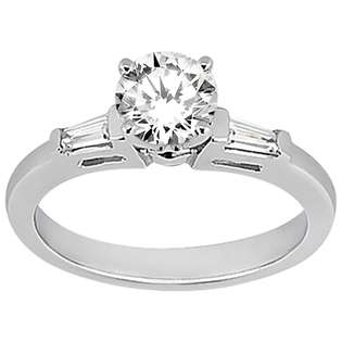   Set Platinum (1.02 ctw)  Allurez Jewelry Rings Wedding & Anniversary