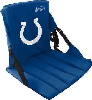   Colts Stadium Seat NFL Coleman Folding Waterproof Chair New  