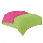 Simple Luxury Down Alternative Reversible Comforter in Hot Pink/Neon 