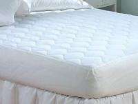   QUILTED FITTED ANTIBACTERIAL NONALLERGENIC MATTRESS PAD TOPPER 60X80