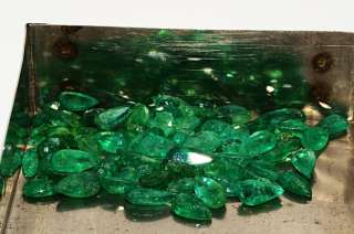 2,000 25.50CT NATURAL LOOSE EMERALD GEMSTONES MIXED CUTS WOW MUST BUY 