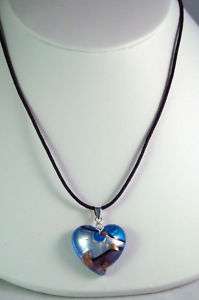 New Adjustable String Necklace & Murano Glass Pendant  