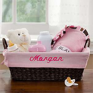 Wicker Baskets for Baby Girls  For the Home Decorative Storage Baskets 