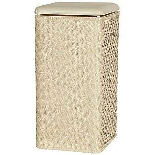   Hamper Ecru  LaMont For the Home Bathroom Furniture Hampers