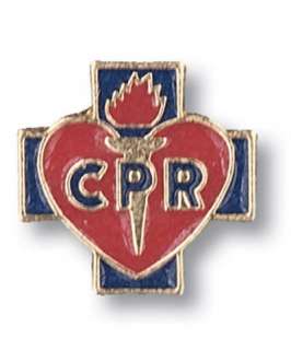 CPR Red Cross Lapel Pin Tac Medical insignia EMT NWT  