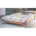 Ramblin Wood Ranch Oak Platform Bed Frame   King