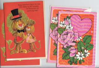   Vintage VALENTINE Greeting Cards 1960 70s DUTCH GIRL Cinderella  