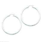 FindingKing Sterling Silver Large Hoop Earrings 51mm FindingKing