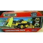 Mattel Matchbox Mega Rig Construction Crew Building System Toy