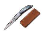 Al Mar Knives Hawk Classic Black Pearl Single Blade Pocket Knife w 